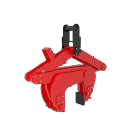 Захват для перемещения рулона стали в вертикальном положении